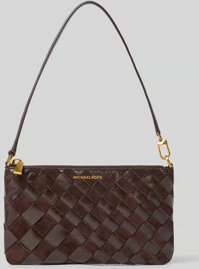 MICHAEL Kors Shoulder Bag van echt leer model 'Jet Set'