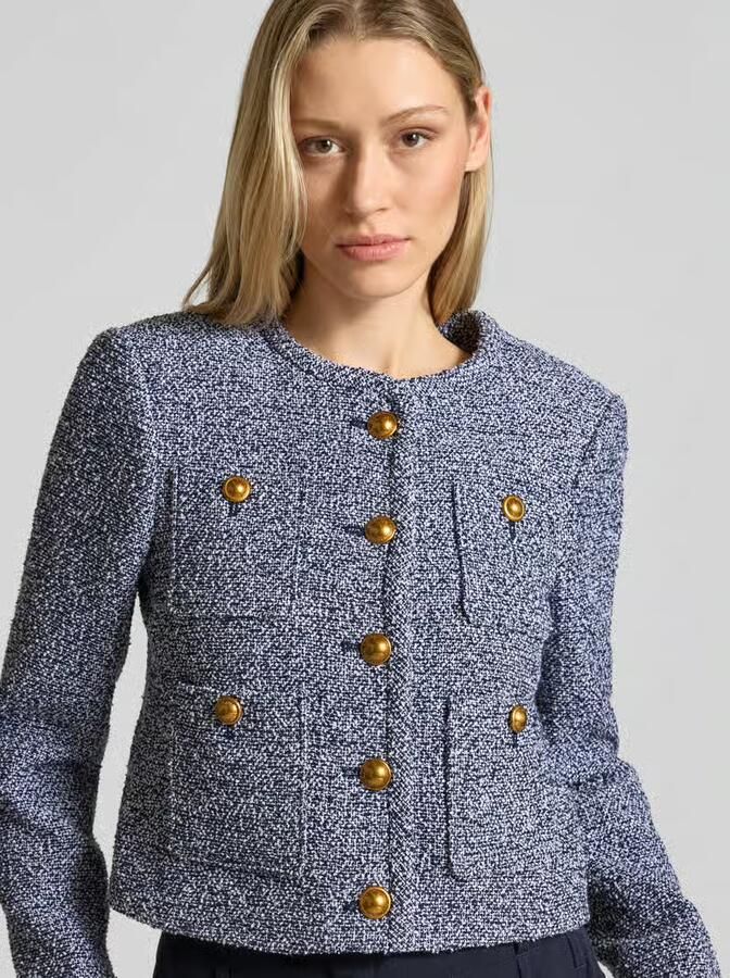 MICHAEL Kors Slim fit jack in Bouclé-look