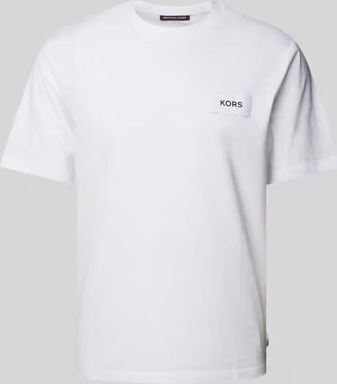 Michael Kors T-shirt met labelpatch - Foto 2