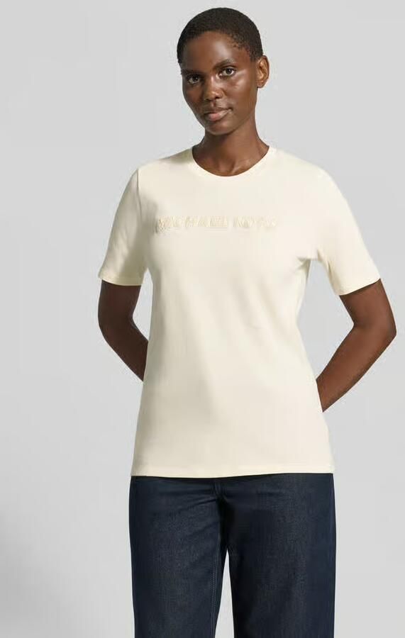 MICHAEL Kors T-shirt met labelstitching - Foto 2