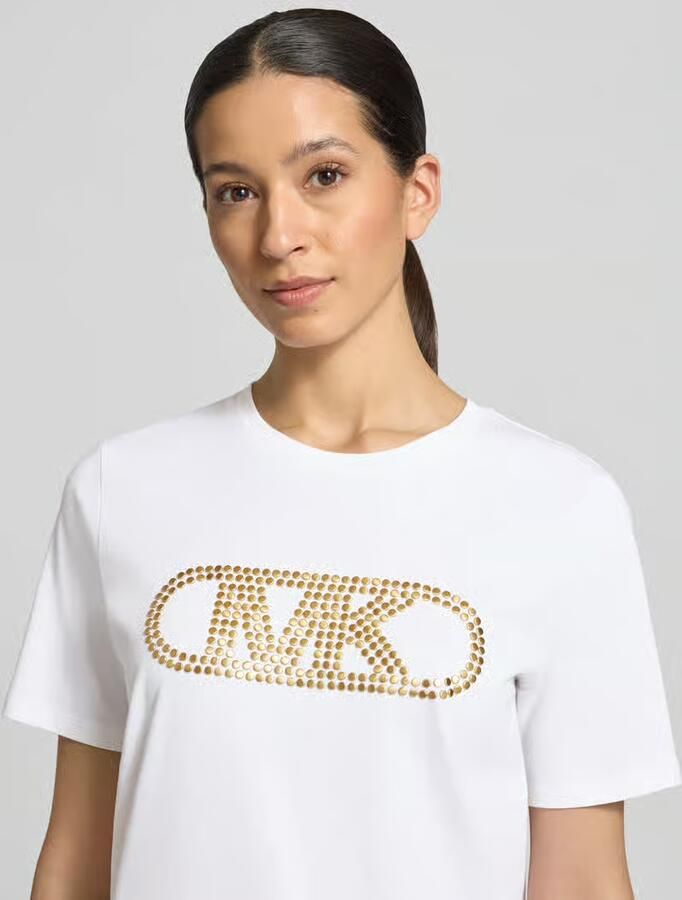 MICHAEL Kors T-shirt met logo en ronde hals