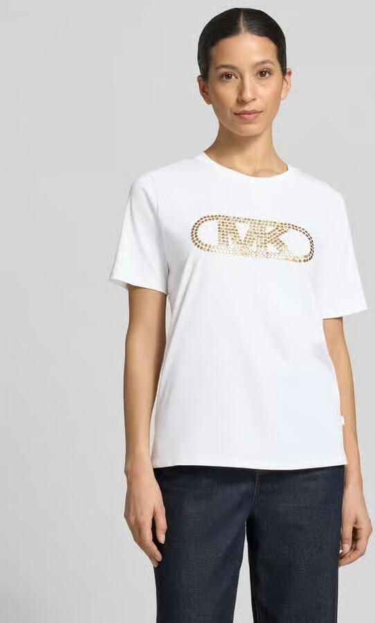 MICHAEL Kors T-shirt met logo en ronde hals - Foto 4