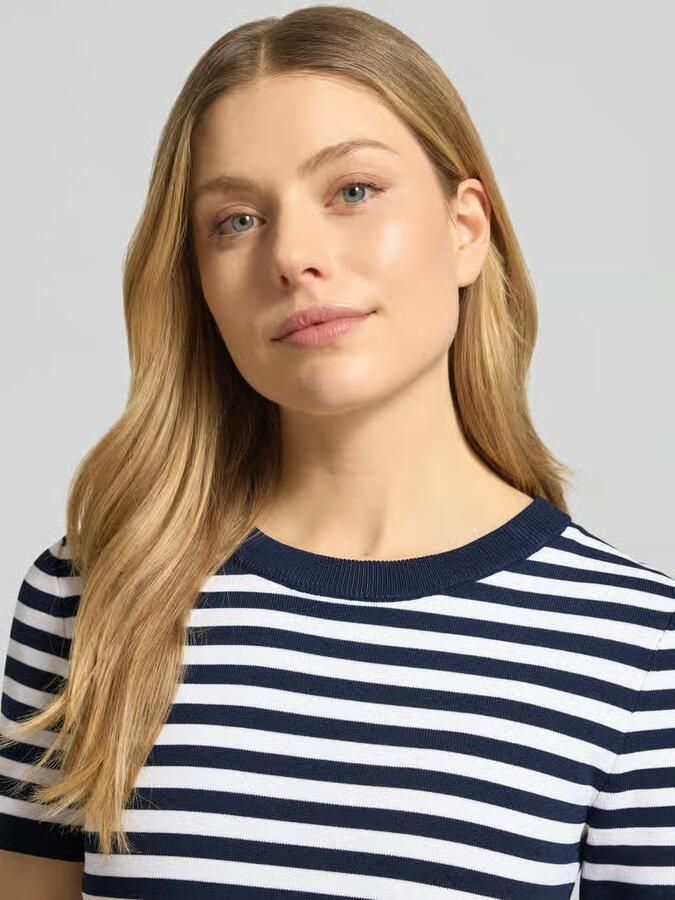 MICHAEL Kors t-shirtjurk van viscosemix met ronde hals