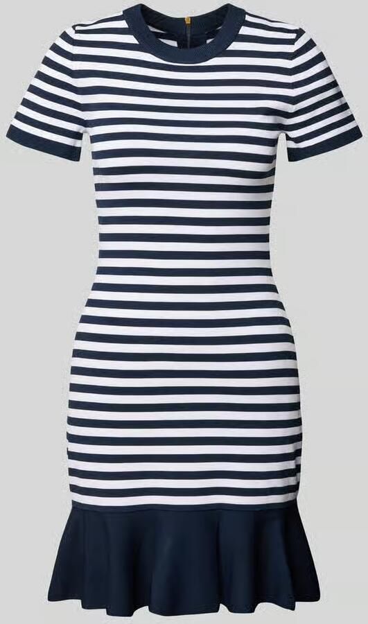 MICHAEL Kors t-shirtjurk van viscosemix met ronde hals - Foto 2