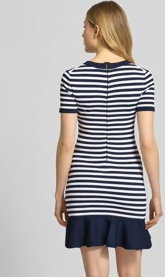 MICHAEL Kors t-shirtjurk van viscosemix met ronde hals
