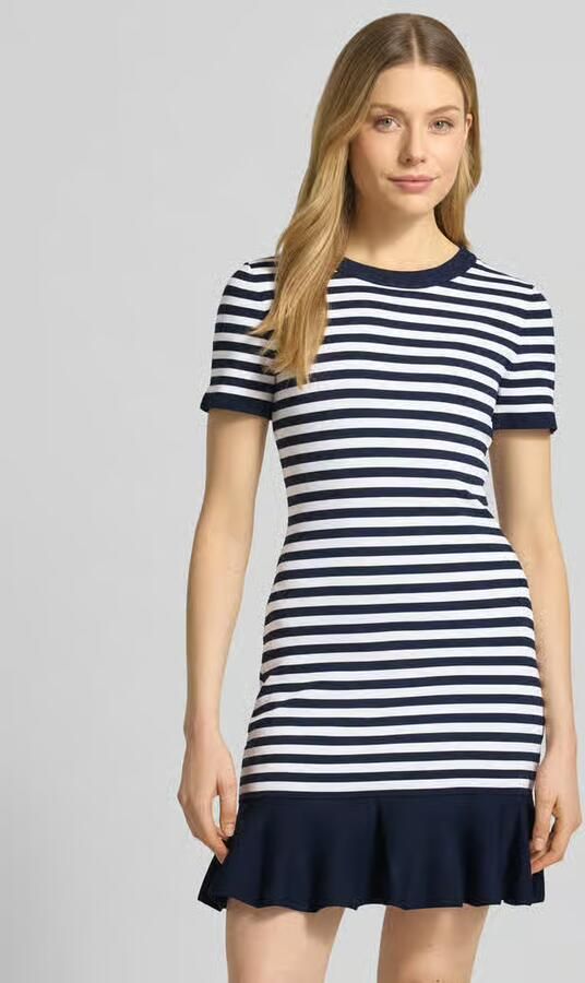 MICHAEL Kors t-shirtjurk van viscosemix met ronde hals - Foto 3