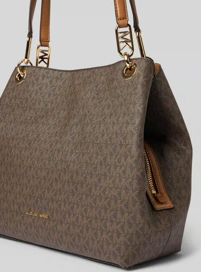 MICHAEL Kors Tote bag met all-over logoprint model 'Kensington' - Foto 2