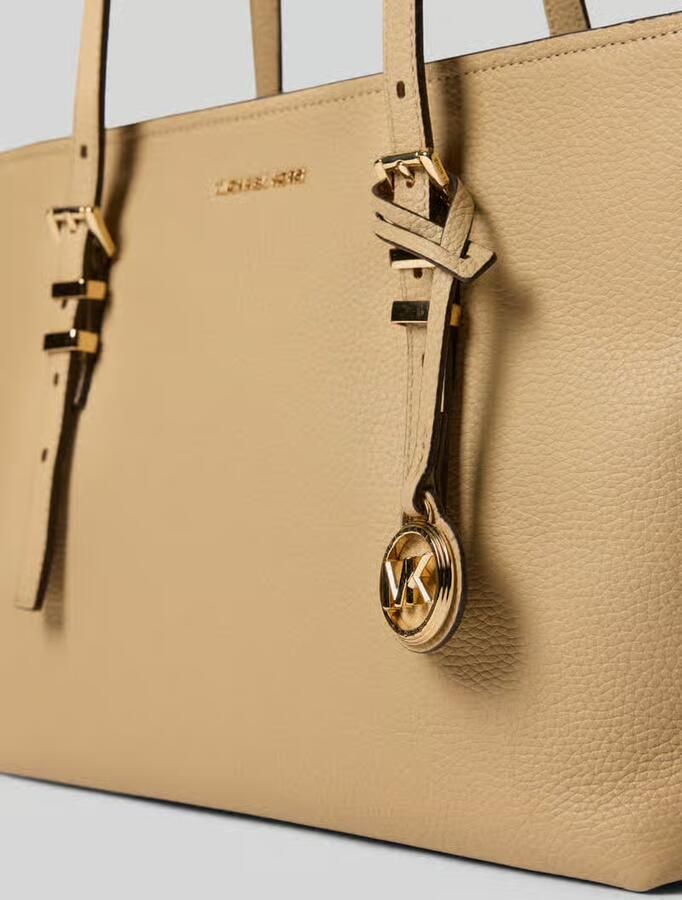 MICHAEL Kors Tote tas van echt leer met logo-applicatie model 'Quinn'