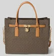 MICHAEL Kors Satchel Tas met Draagband Model 'HAMILTON'