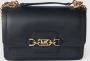 Michael Kors Kleine Zwarte Crossbody Tas met Gouden Details Black Dames - Thumbnail 1