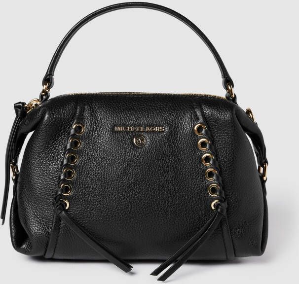 Michael Kors Stijlvolle leren handtas Black Dames