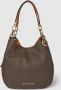Michael Kors Lillie Large Logo schoudertas bruin 30T9G0Le 3B 252 Bruin Dames - Thumbnail 4