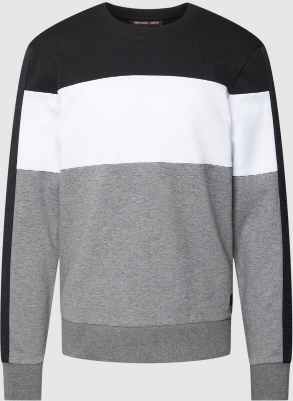 Michael Kors Sweatshirt met labeldetails model 'EVERGREEN'