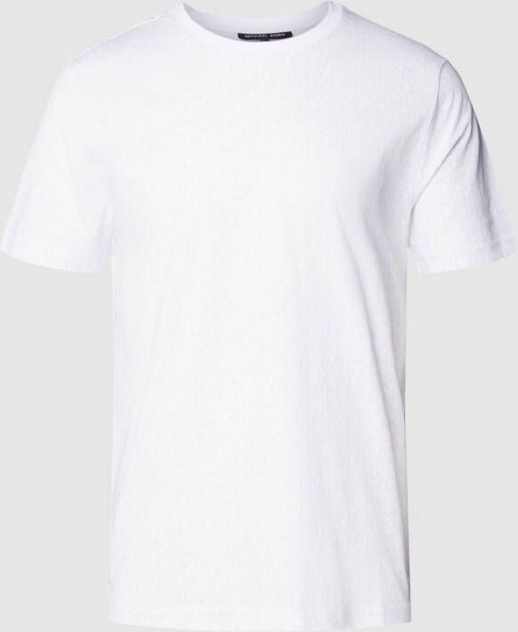 Michael Kors T-shirt met all-over motief model 'SIG'