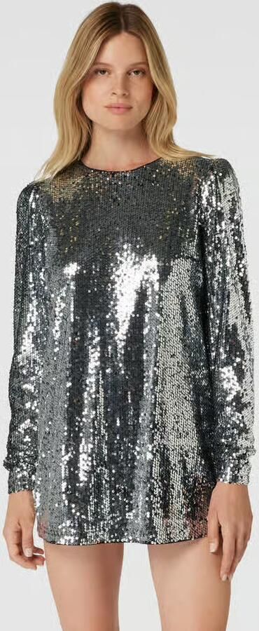Michi von Want X P&C* Mini-jurk met all-over pailletten - Foto 4