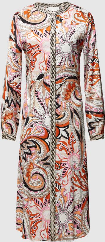 Milano italy Blousejurk met all-over print