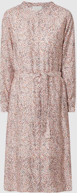 Milano italy Blousejurk van een mix van viscose en zijde