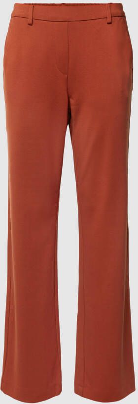 Milano italy Broek met Franse steekzakken model 'Wide Leg'