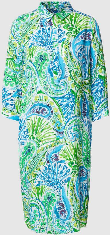 Milano italy Midi-jurk met paisleymotief