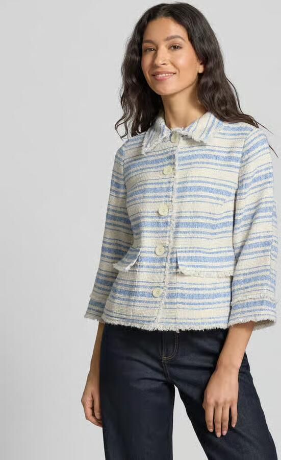 Milano italy Blazer met franjes - Foto 4