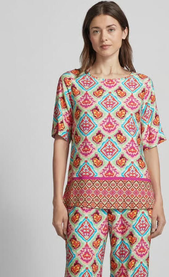 Milano italy Blouse met all-over motief - Foto 2