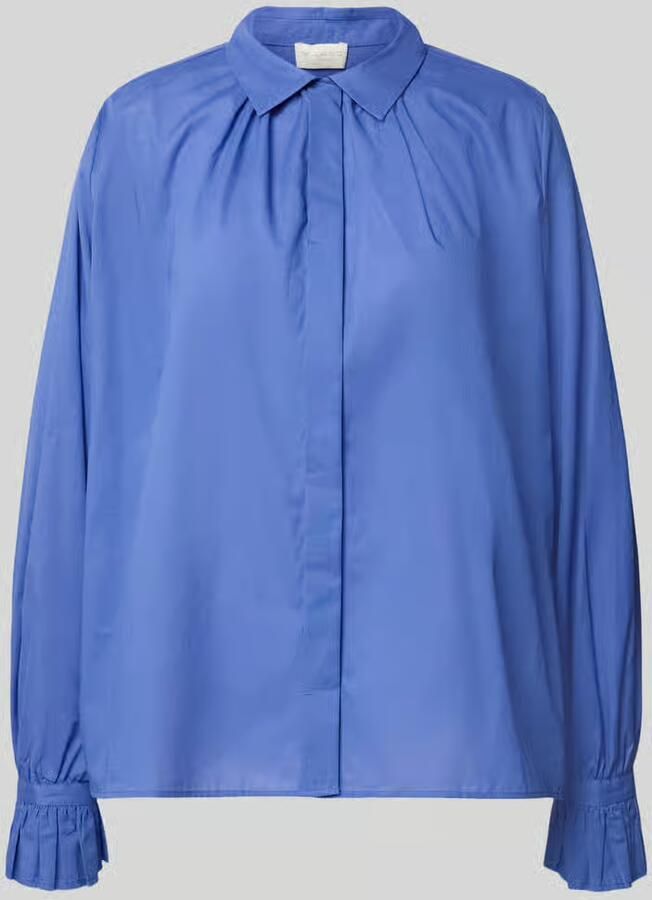 Milano italy Blouse met verborgen knoopsluiting