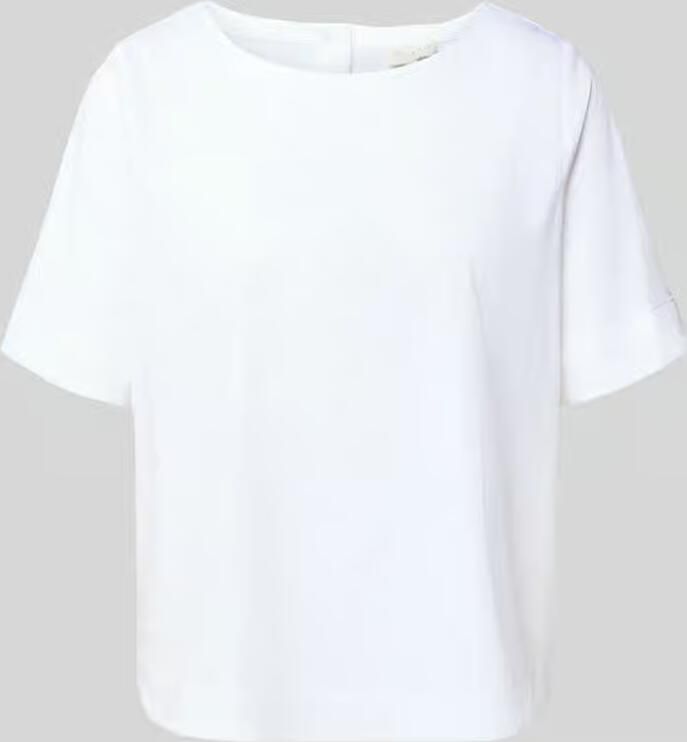 Milano italy Blouses T-shirt met ronde hals