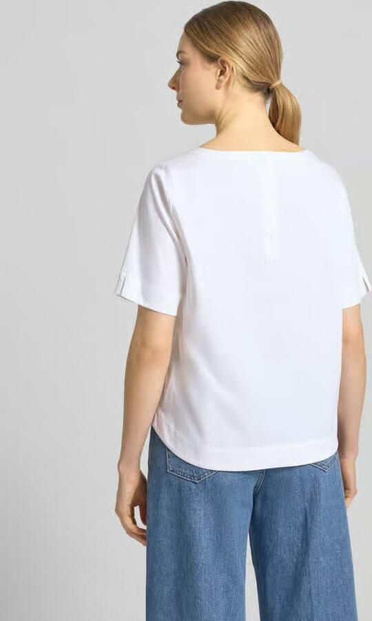 Milano italy Blouses T-shirt met ronde hals - Foto 3