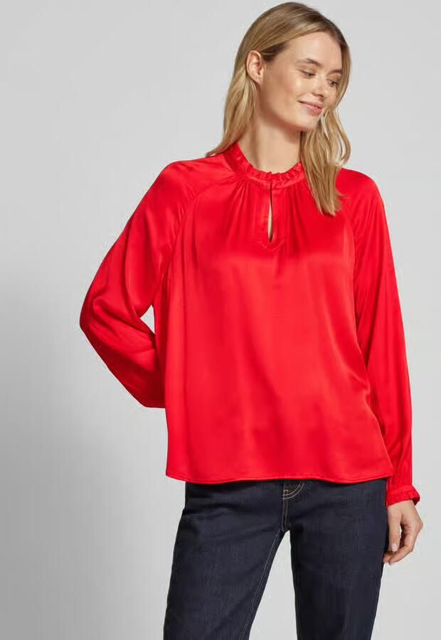 Milano italy Blouseshirt met elastische boorden - Foto 3