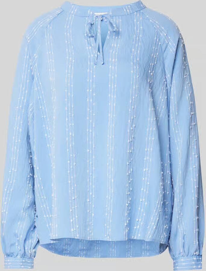 Milano italy Blouseshirt met strikdetail