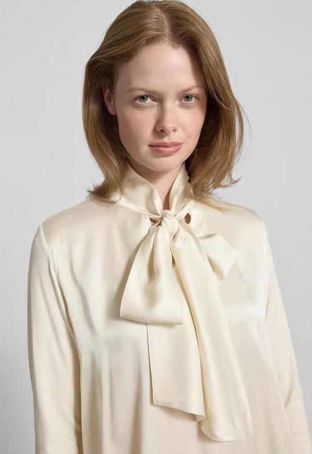 Milano italy Blouseshirt met strikdetail
