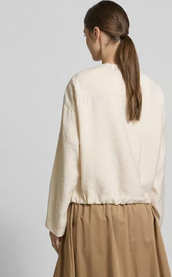 Milano italy Blouson met extra brede schouders en klepzakken - Foto 3