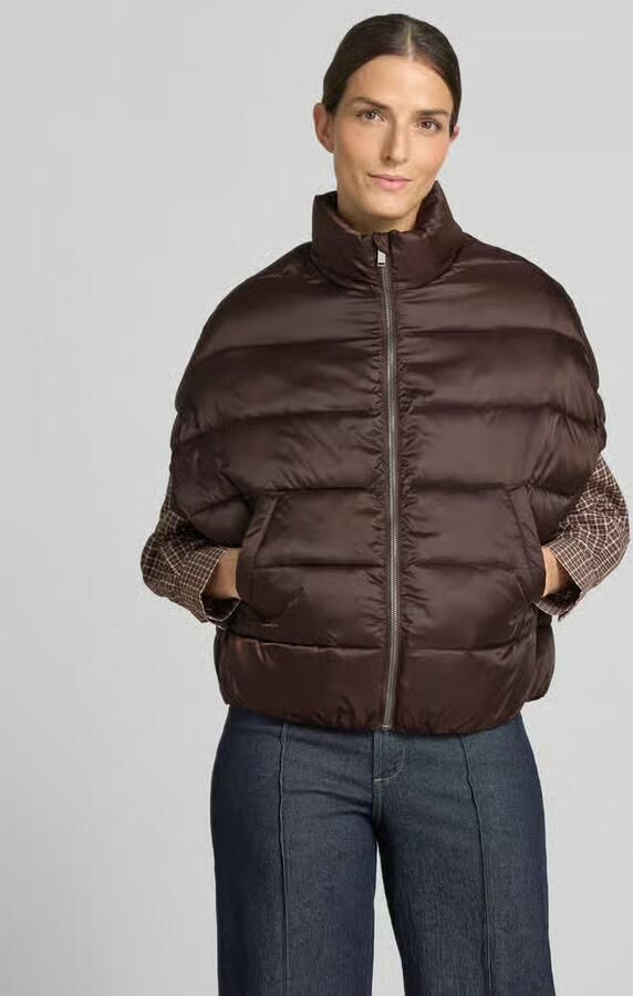 Milano italy Bodywarmer met opstaande kraag en steekzakken - Foto 2