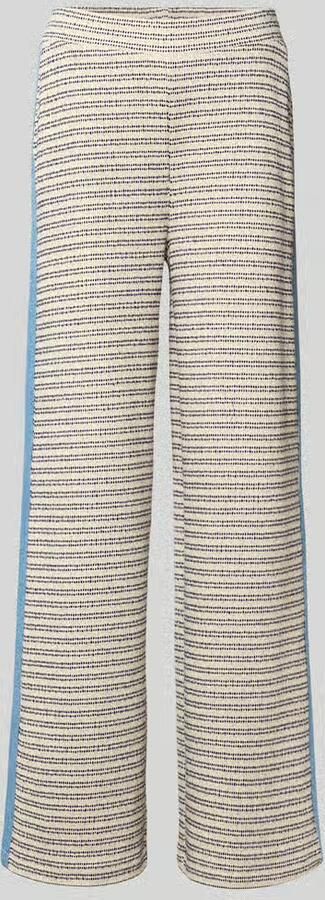 Milano italy Broek met galonstrepen en elastische band