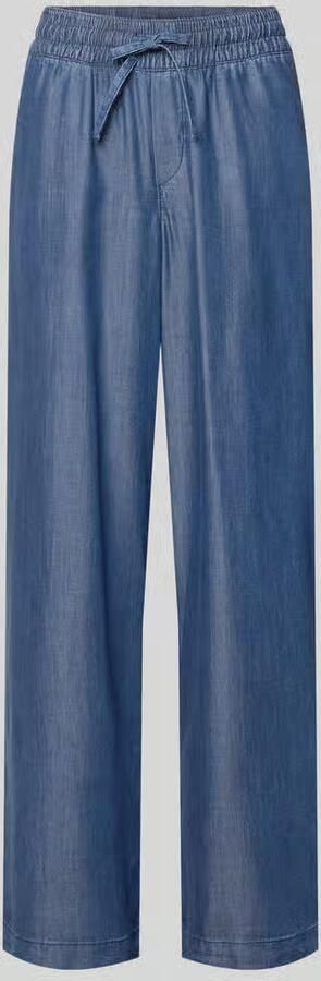 Milano italy Broek van lyocell met elastische band