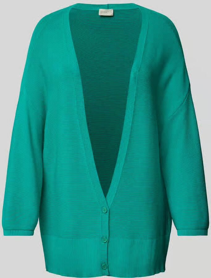 Milano italy Cardigan met lage V-hals - Foto 2