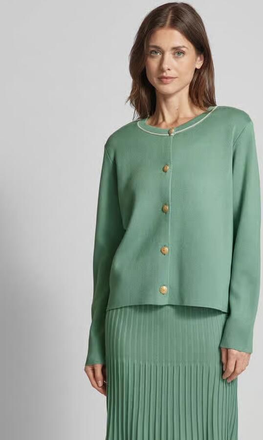Milano italy Gebreide cardigan met ronde hals - Foto 2