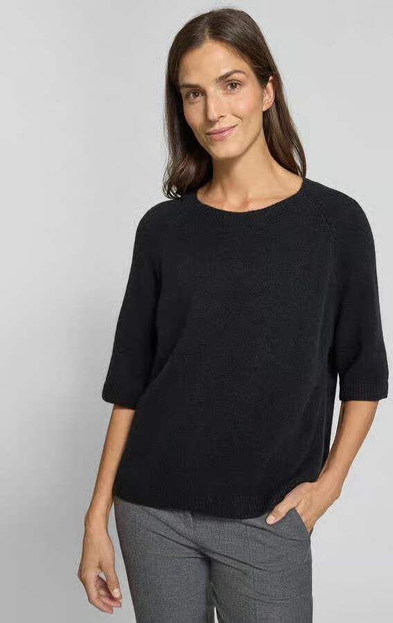 Milano italy Gebreide pullover met 3 4-mouwen