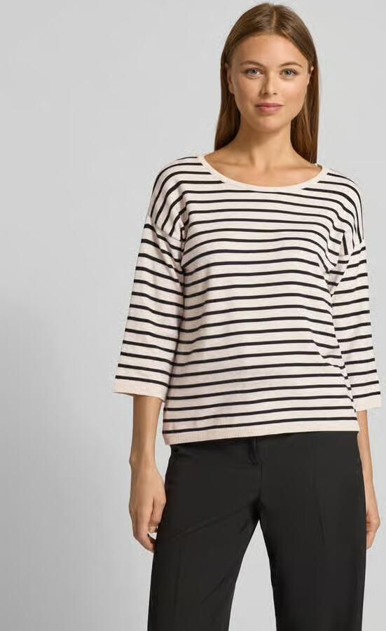 Milano italy Gebreide pullover met 3 4-mouwen - Foto 2