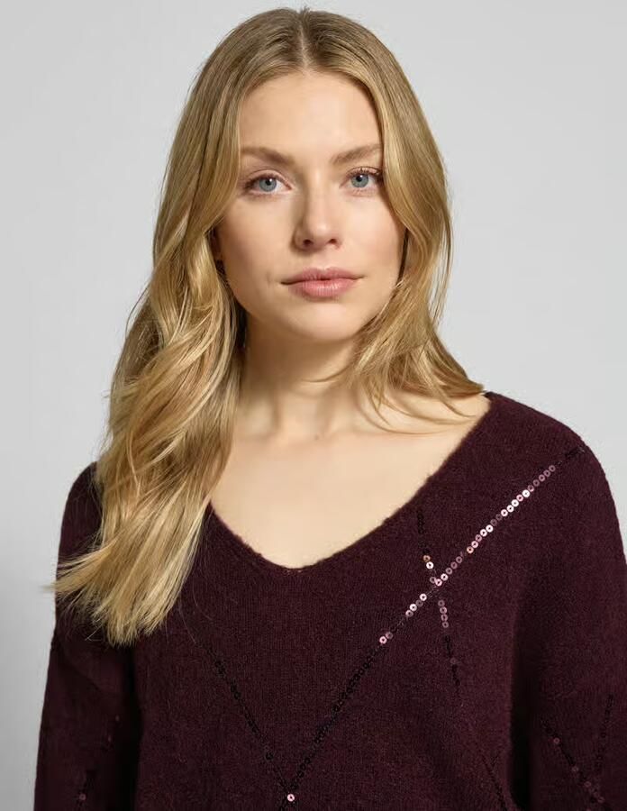 Milano italy Gebreide pullover met pailletten