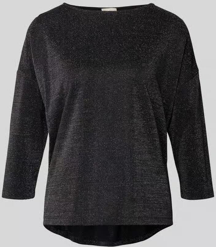 Milano italy Glanzend T-shirt met 3 4-mouwen - Foto 2