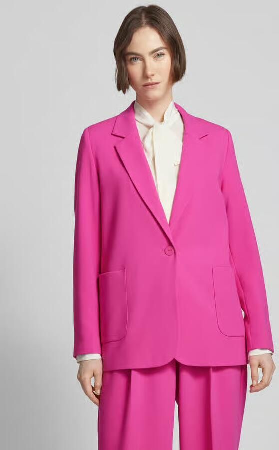 Milano italy Lange blazer met reverskraag - Foto 2