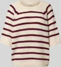 Milano italy Loose fit gebreide pullover met alpacagehalte