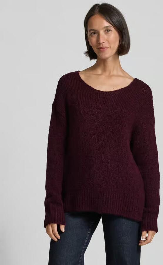 Milano italy Loose fit gebreide pullover met mix van wol en alpaca - Foto 2
