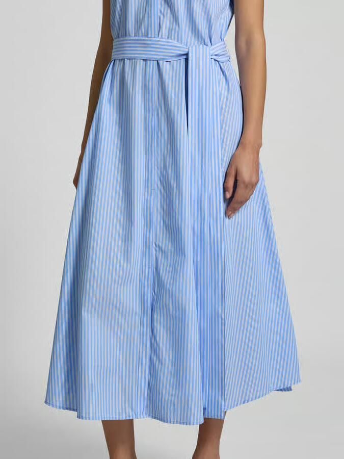 Milano italy Midi-jurk met tailleriem