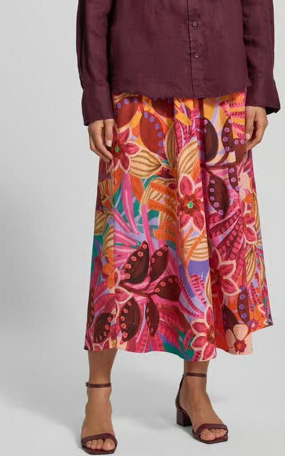 Milano italy Midirok in all-over look met elastische band - Foto 2