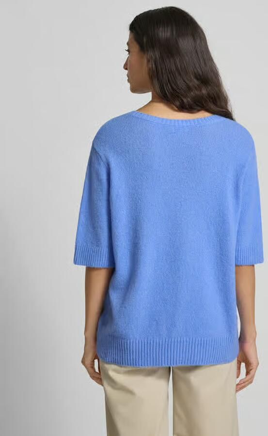 Milano italy Oversized gebreide pullover met ronde hals