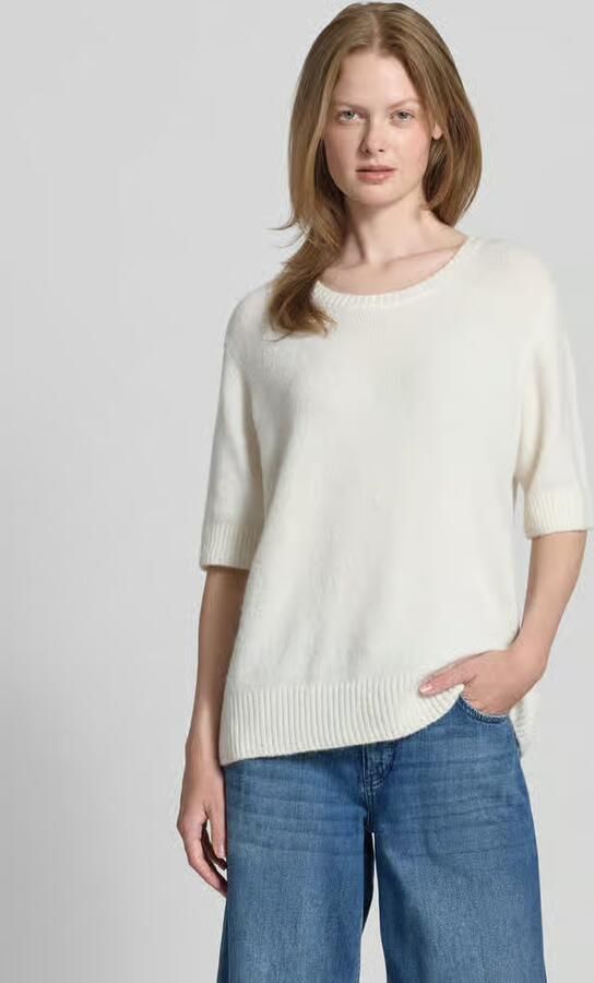 Milano italy Oversized gebreide pullover met ronde hals - Foto 2