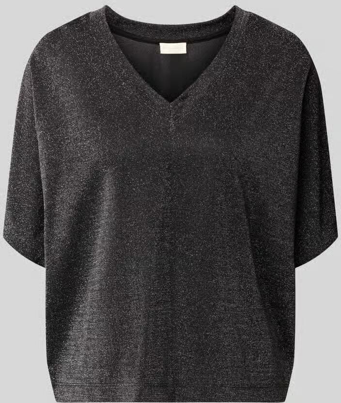 Milano italy oversized t-shirt met v-hals