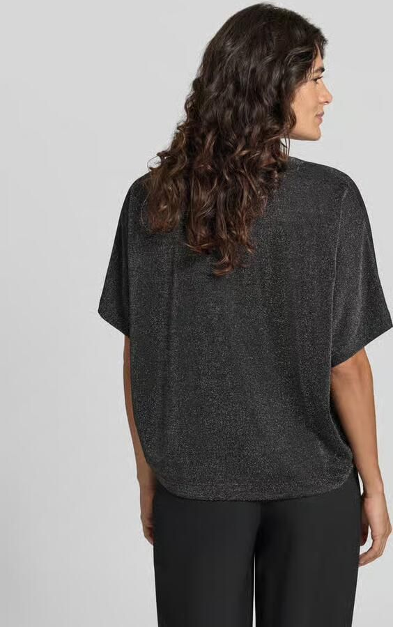 Milano italy oversized t-shirt met v-hals - Foto 3